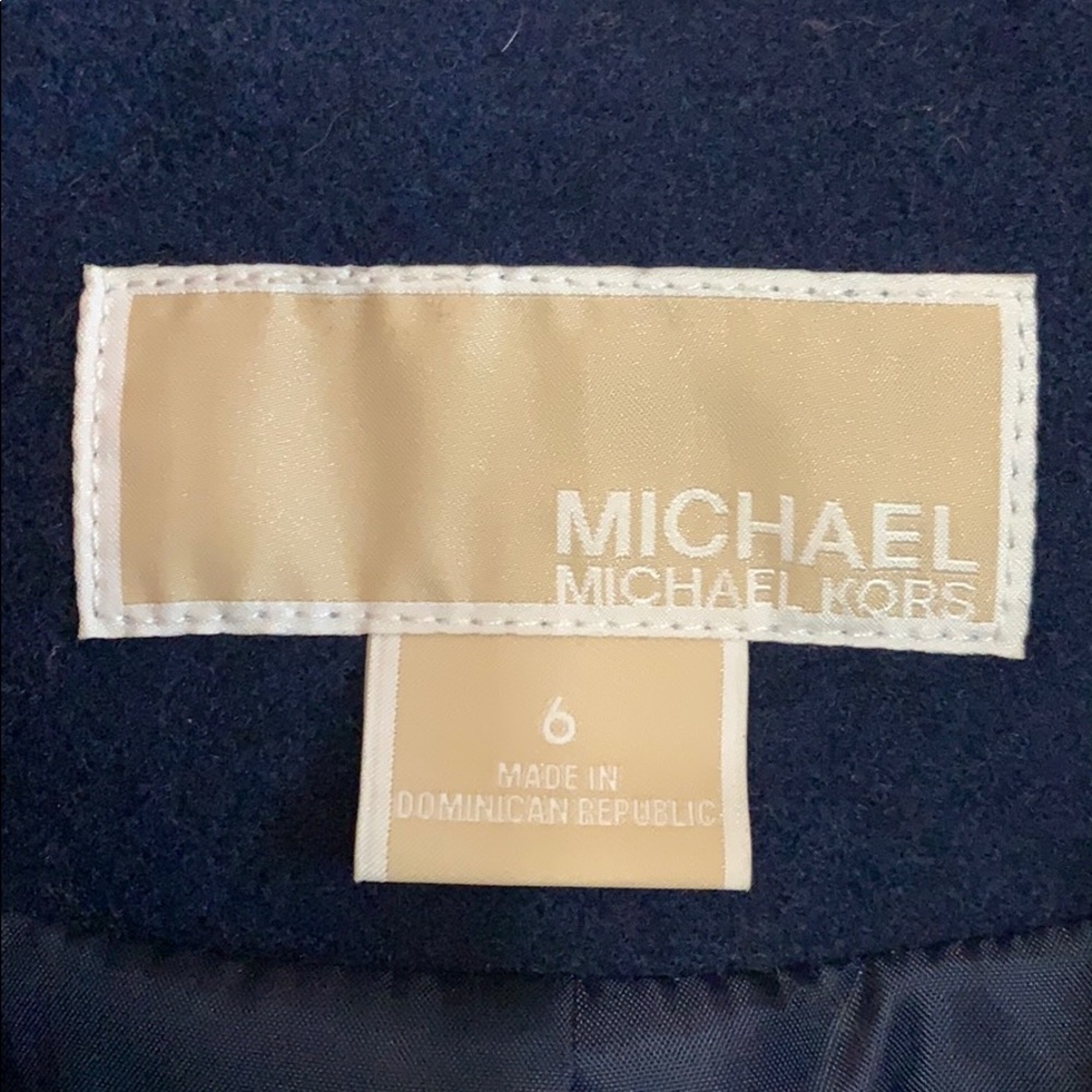 Michael Kors Belted Wool-blend Coat - Picture 2 of 6